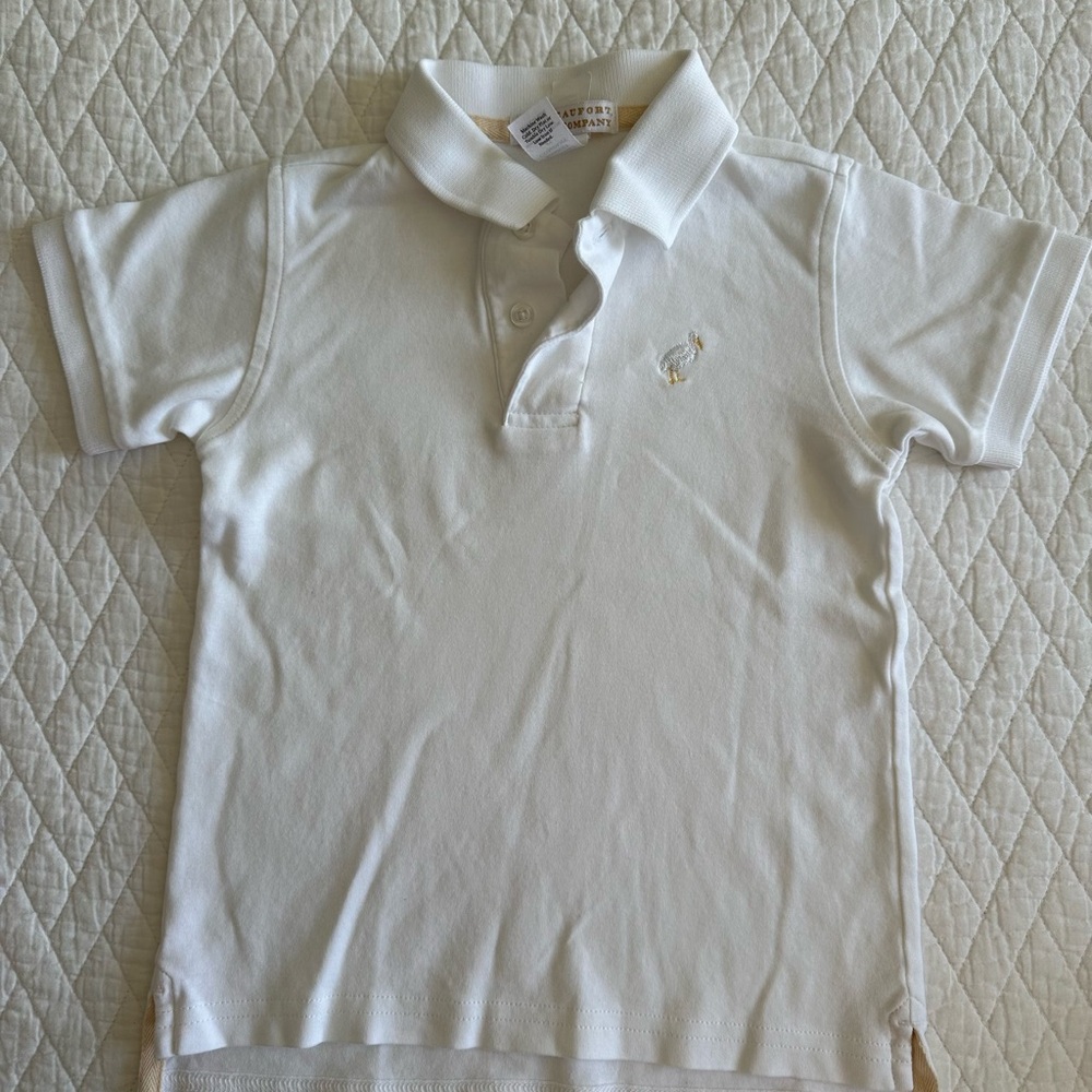 Beaufort Bonnet Company, classic white, Pima cotton polo